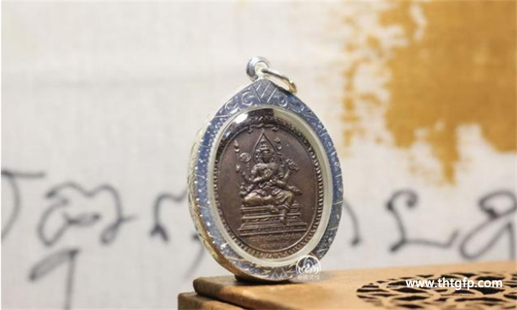 龙婆see佛历2521年，四面佛佛牌，泰国佛牌