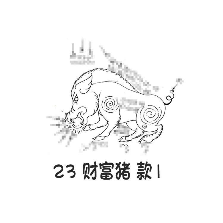 招财猪 泰国古法银针刺符 2025年6月28日 阿赞朕甩  广州法会预约   传统纹身 泰国一对一法事